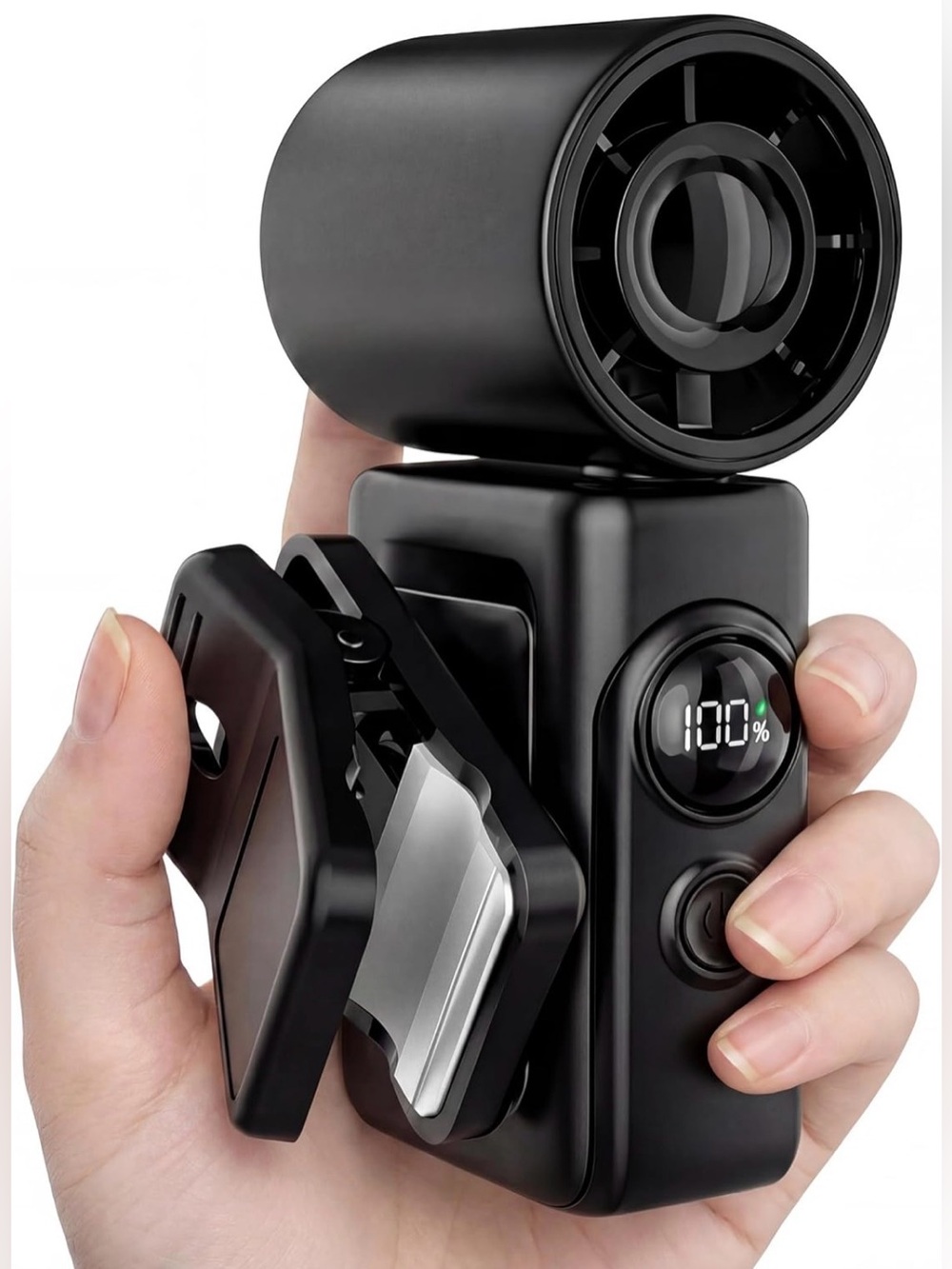 Handheld Fan Portable, 0.26lb Mini Fan, Handheld/Clip-on Dual Mode